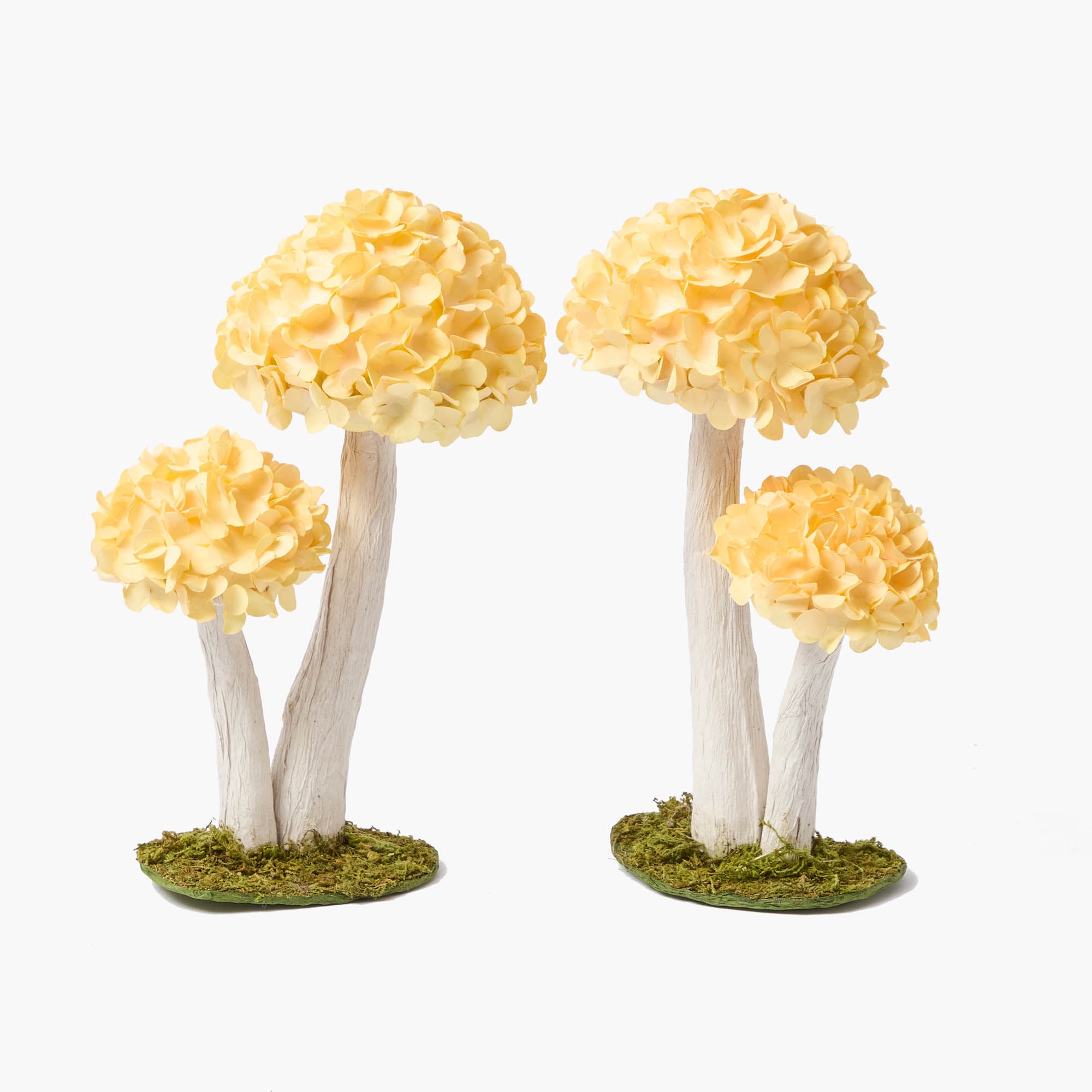 Soft Yellow Hydrangea (Pair)