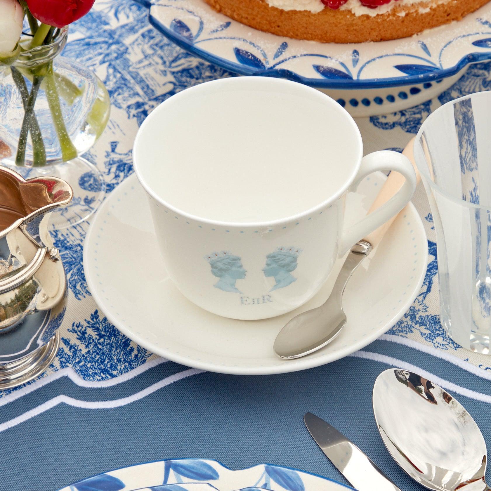 Jubilee Breakfast Cup & Saucer - Mrs. Alice