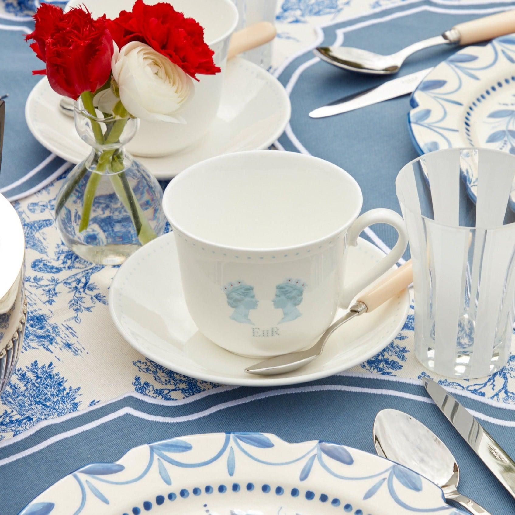 Jubilee Breakfast Cup & Saucer - Mrs. Alice