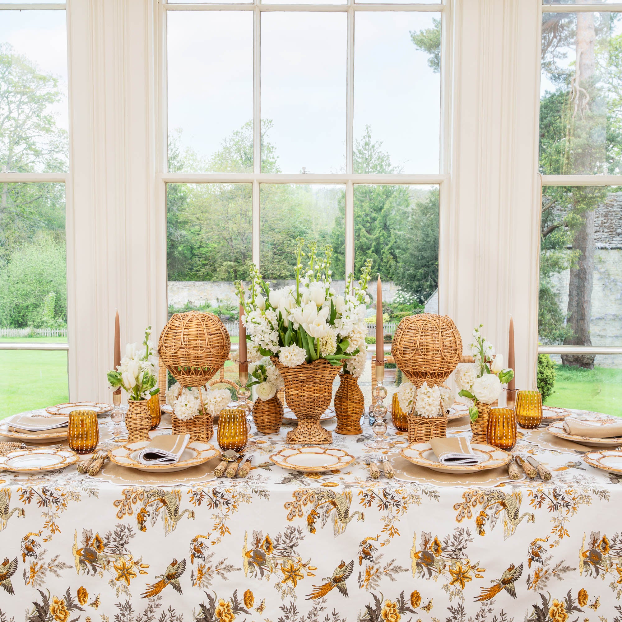 Autumn Fields Tablecloth