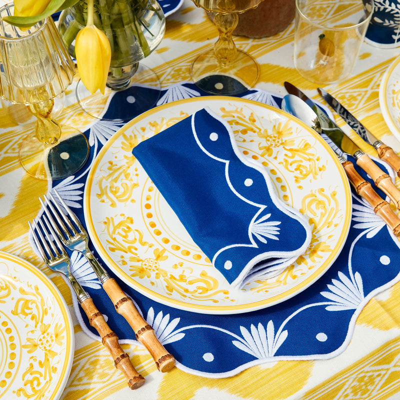 Isadora Blue Placemats (Set of 4)