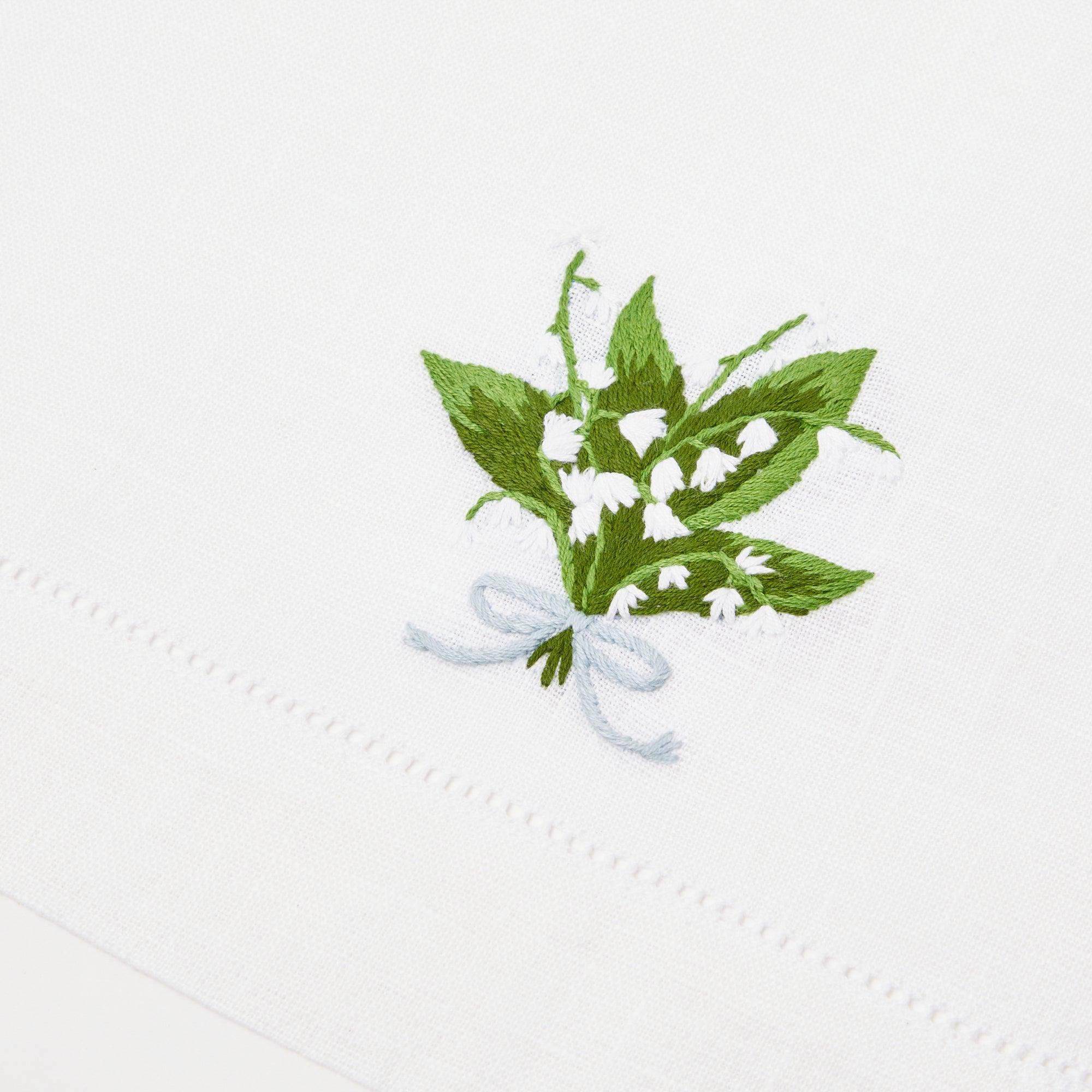 Lily of the Valley Linen Hand Towel – Mrs. Alice