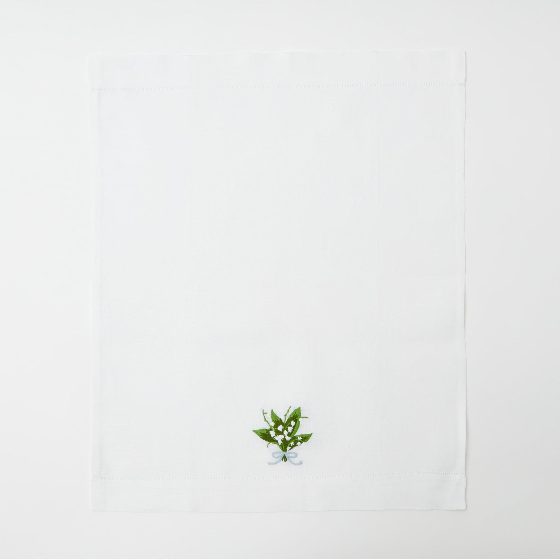 Lily of the Valley Linen Hand Towel – Mrs. Alice