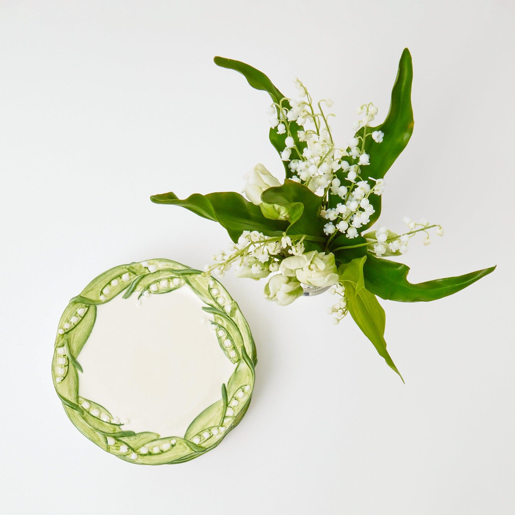 Lily of the Valley Starter Plate - Mrs. Alice