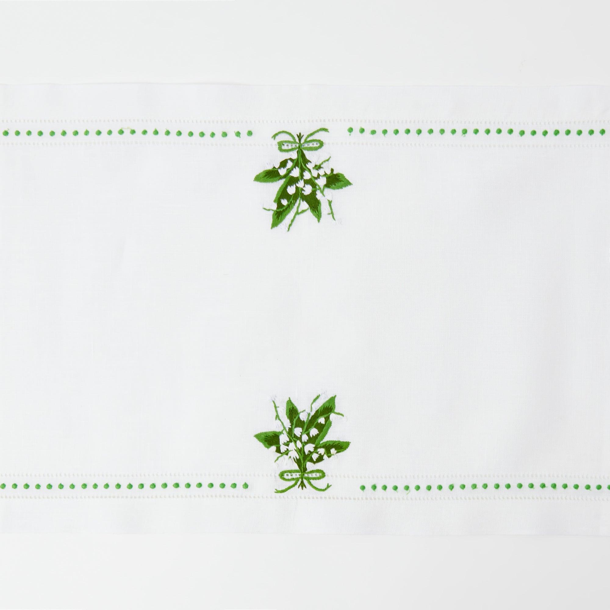 Lily of the Valley Linen Hand Towel – Mrs. Alice