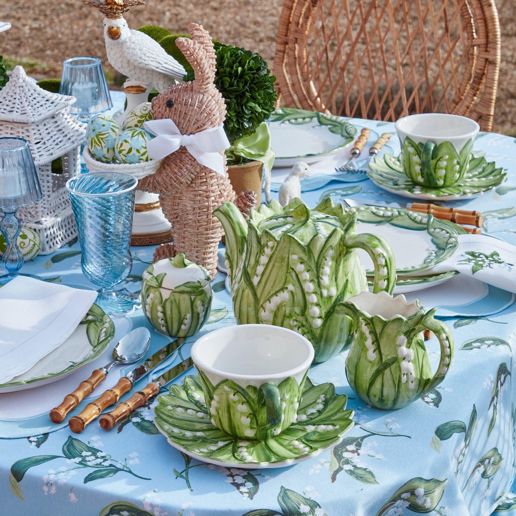 Lily of the Valley Teapot - Mrs. Alice