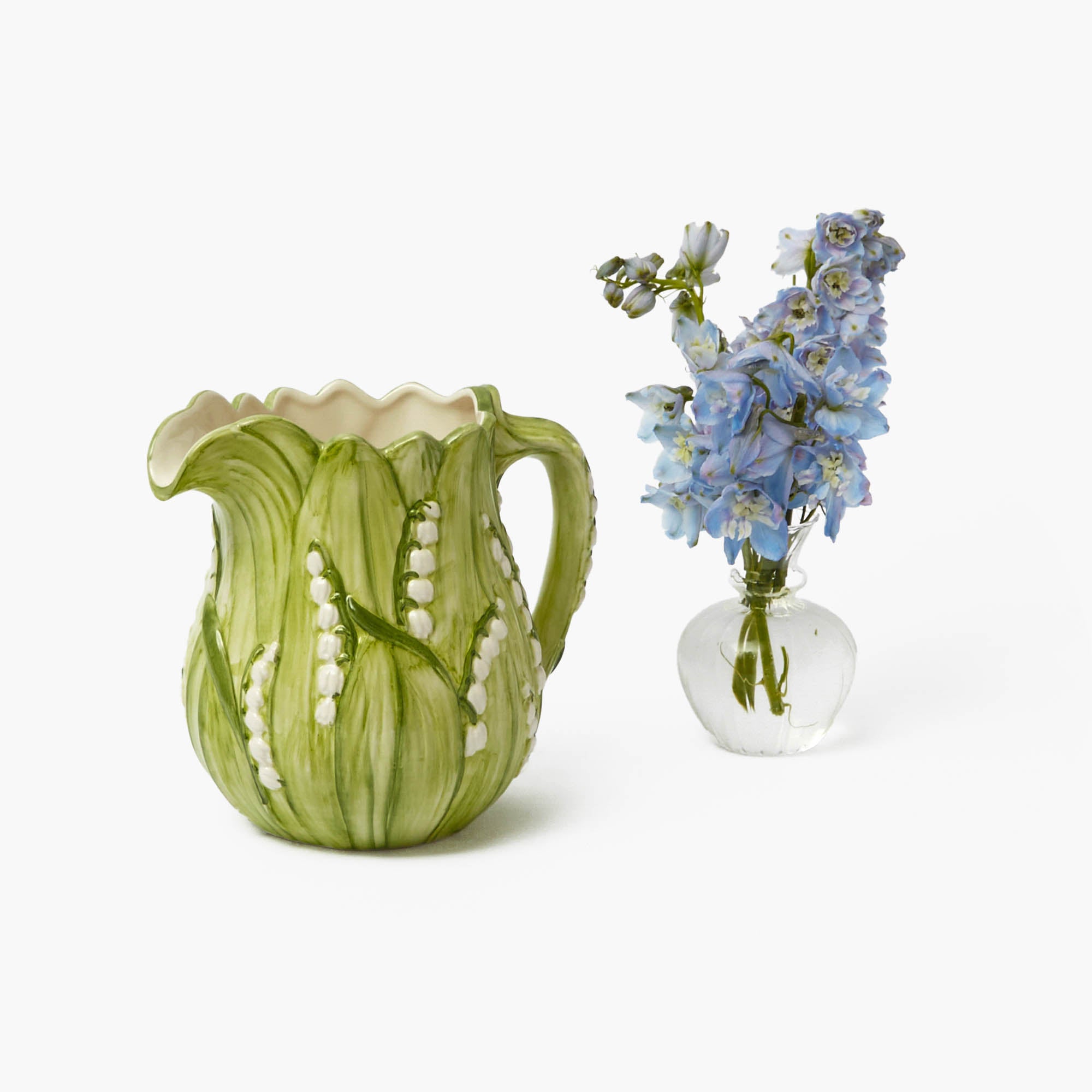 Lily of the Valley Water Jug