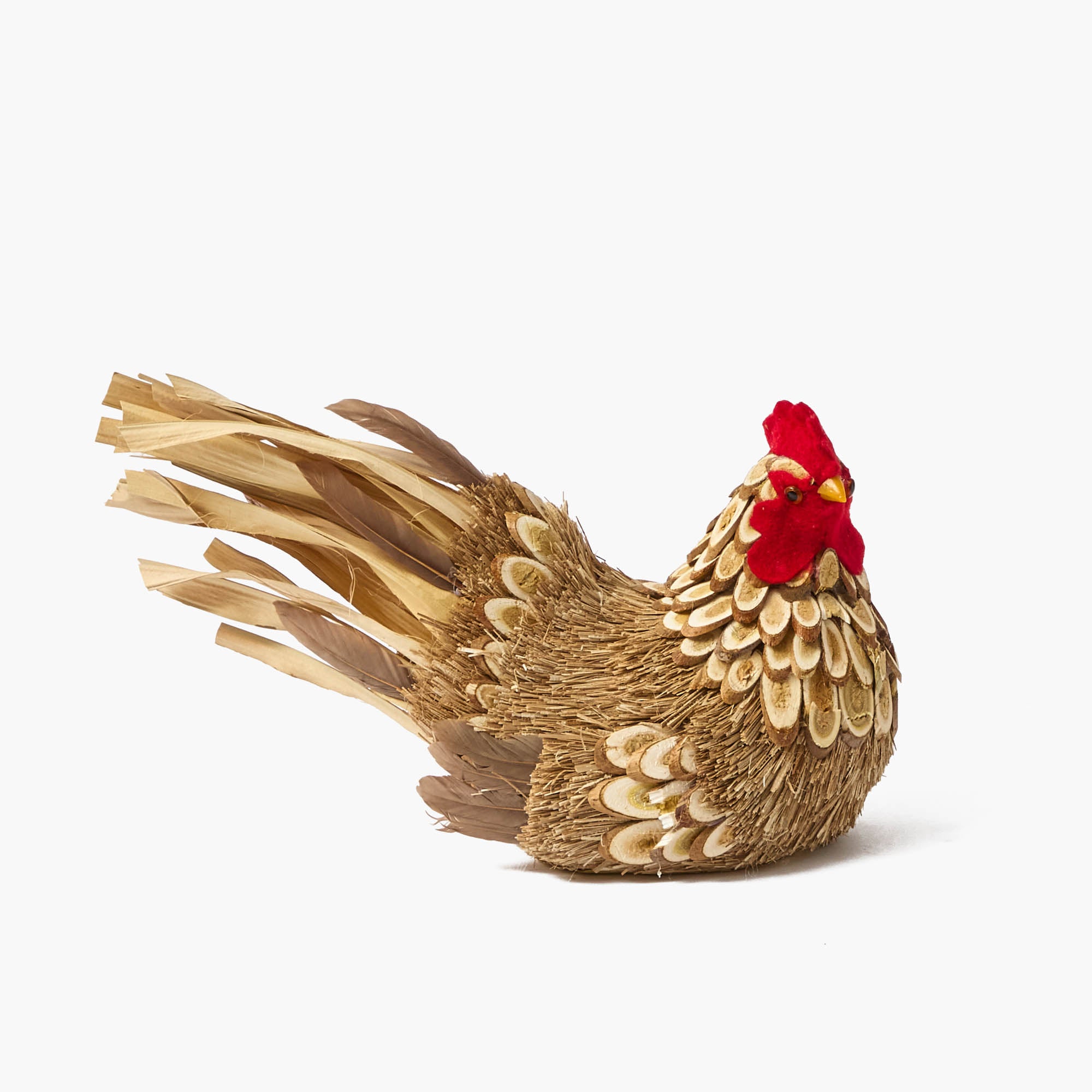 Henrietta the Brown Hen (Pair) - 21cm