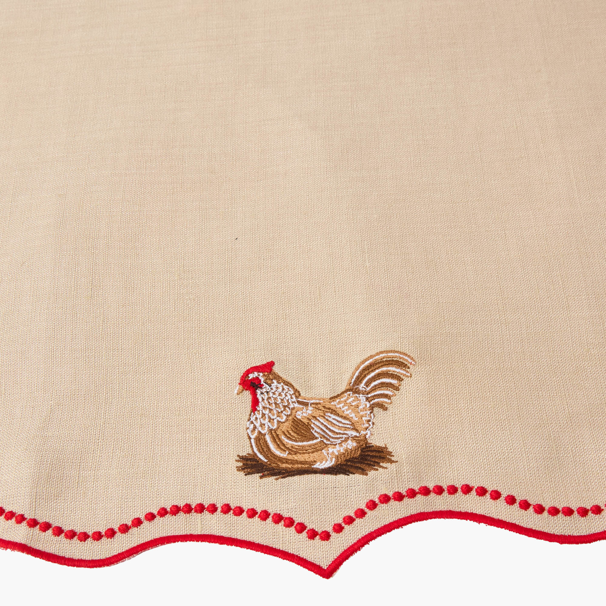 Henrietta Hen Linen Napkins (Set of 4)