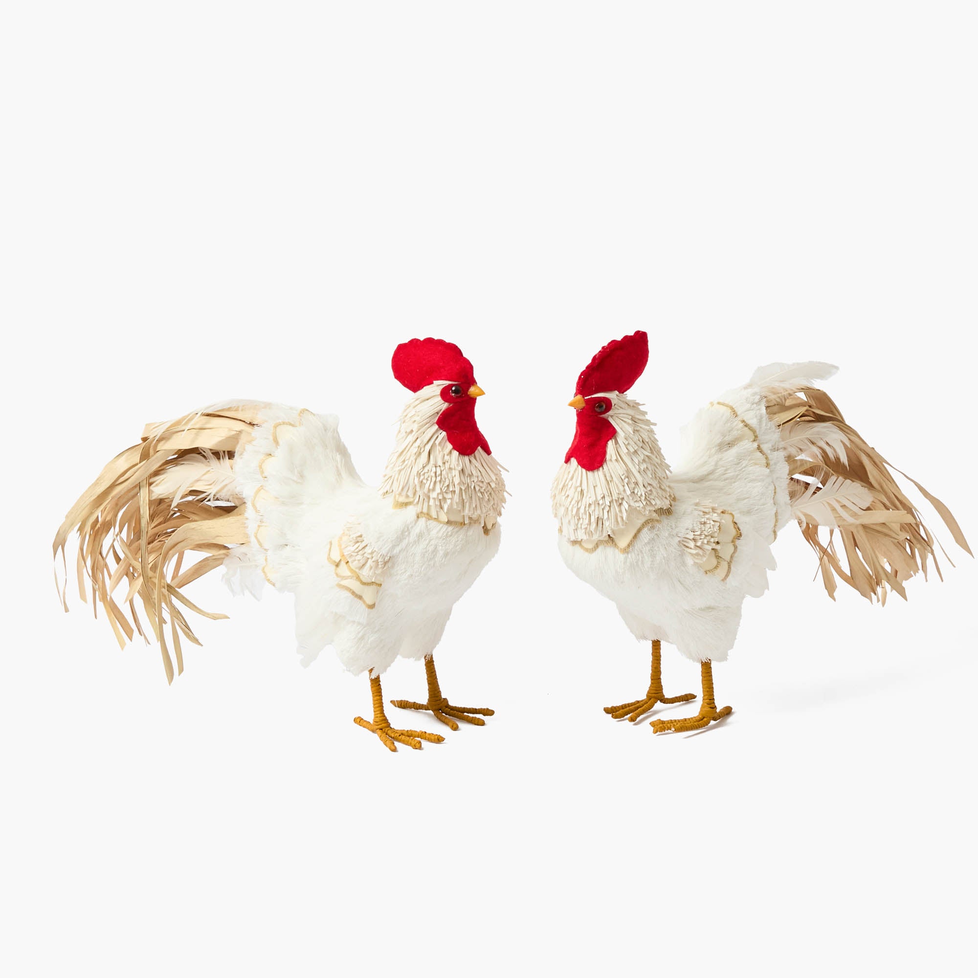 Ronnie the Rooster (Pair) - 30cm