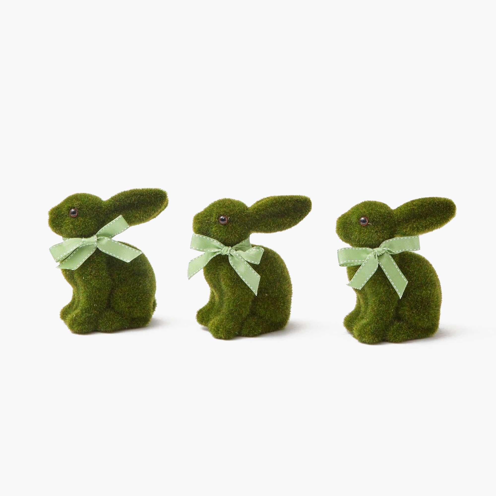 Moss Bunny Trio (Set of 3)