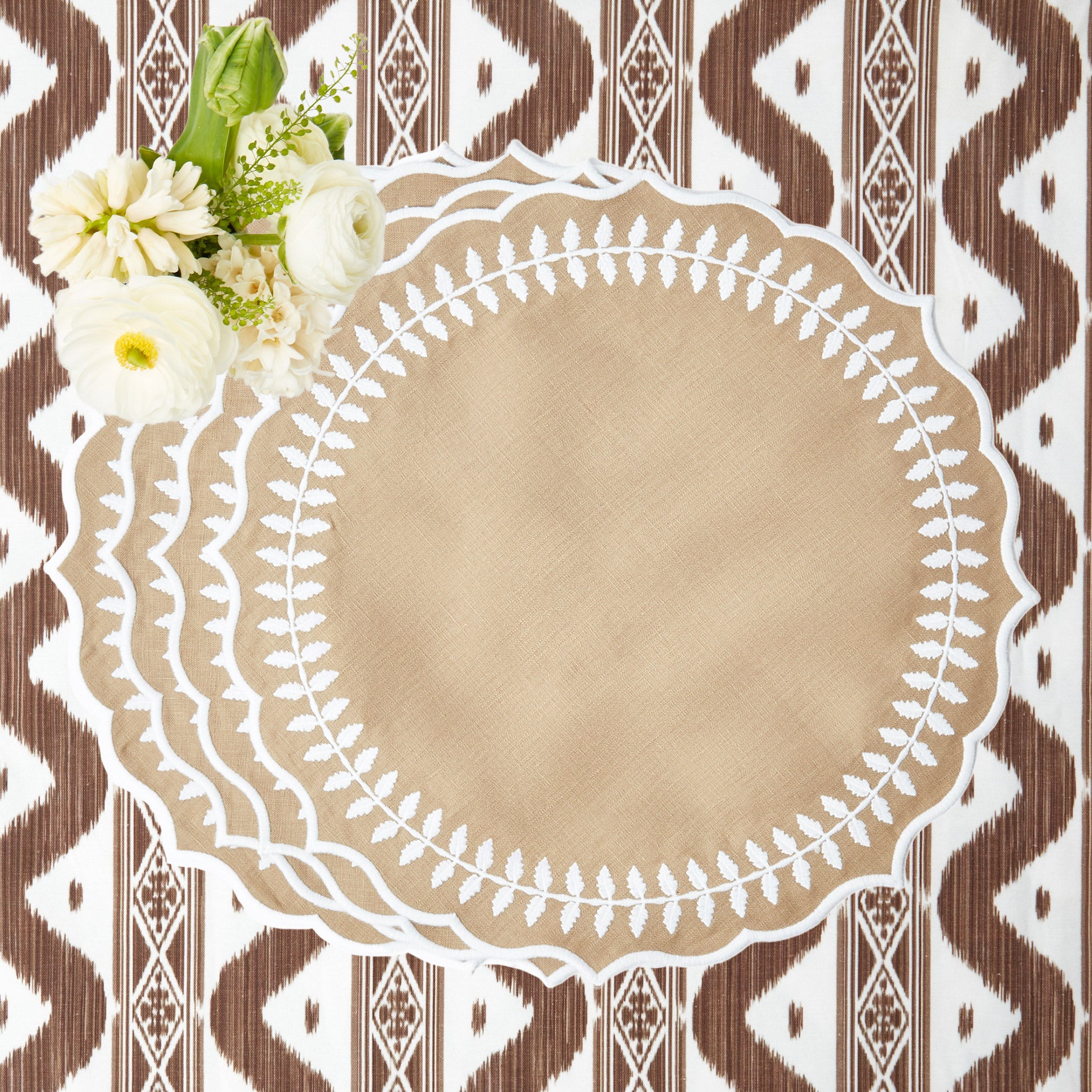 Natural Laurel Placemats (Set of 4)