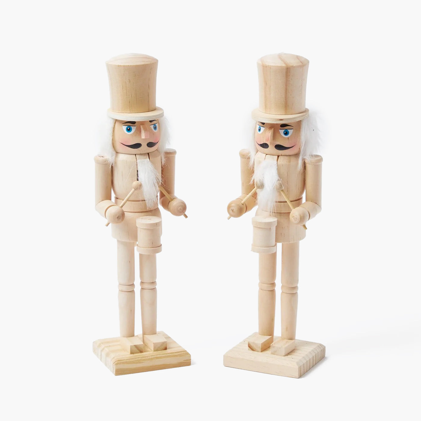 Natural Wood Nutcracker (Pair)