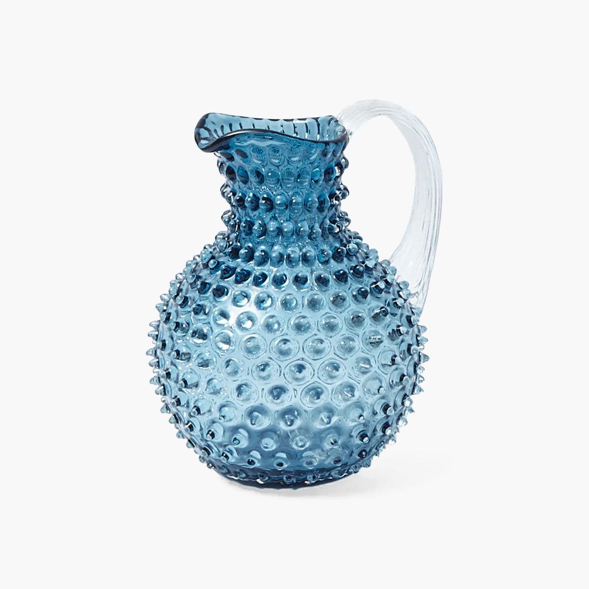 Hobnail Navy Jug