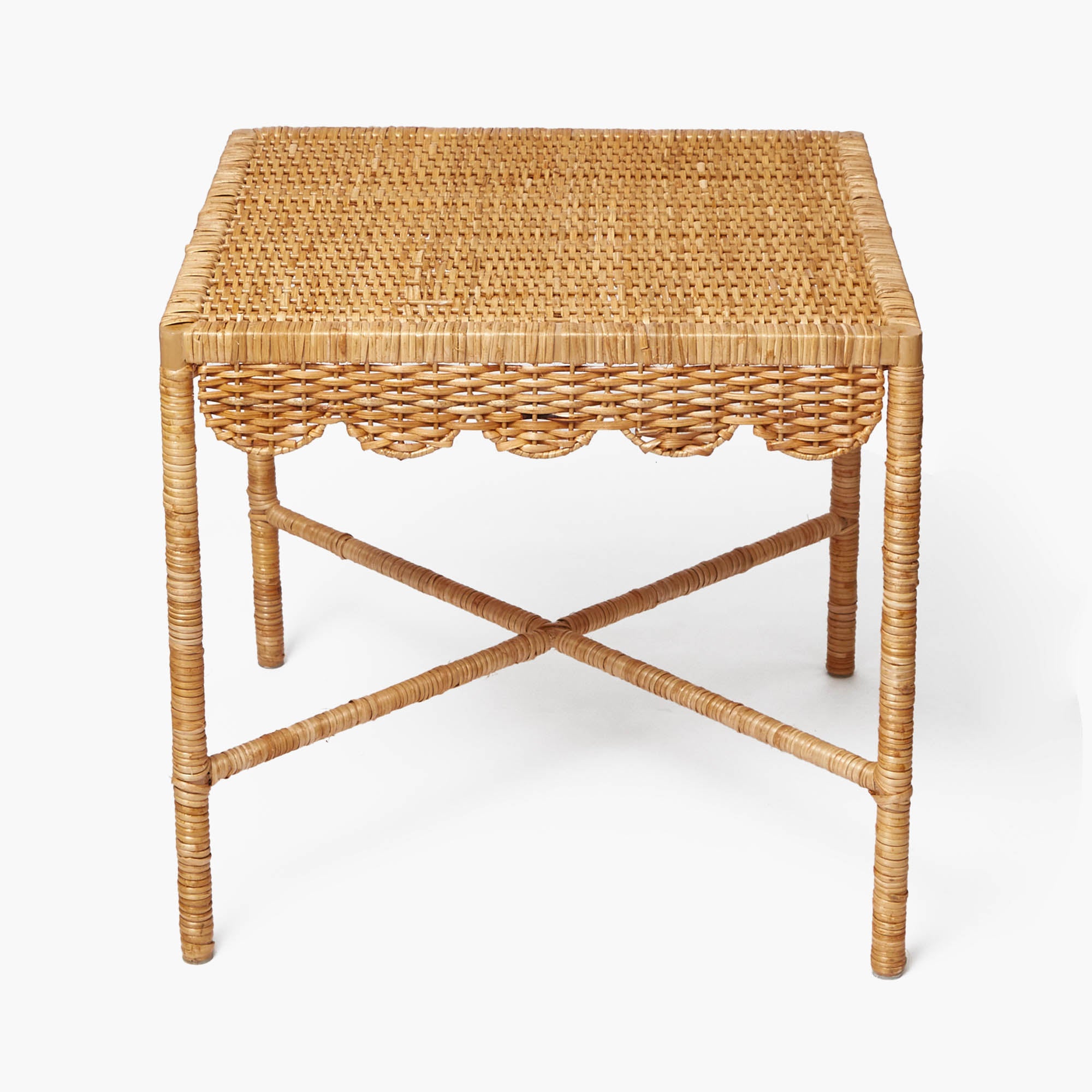 Small Olivia Rattan Table