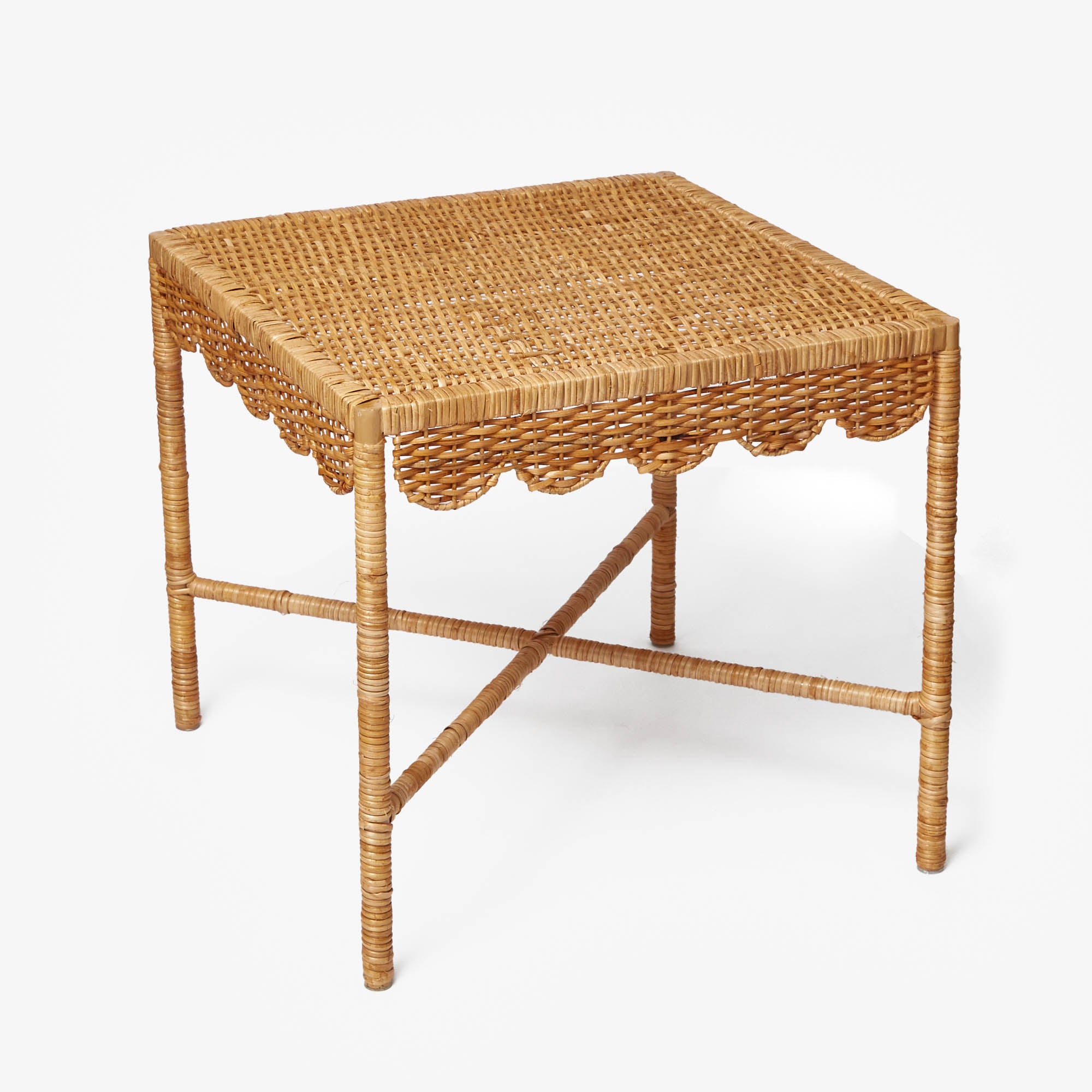 Small Olivia Rattan Table