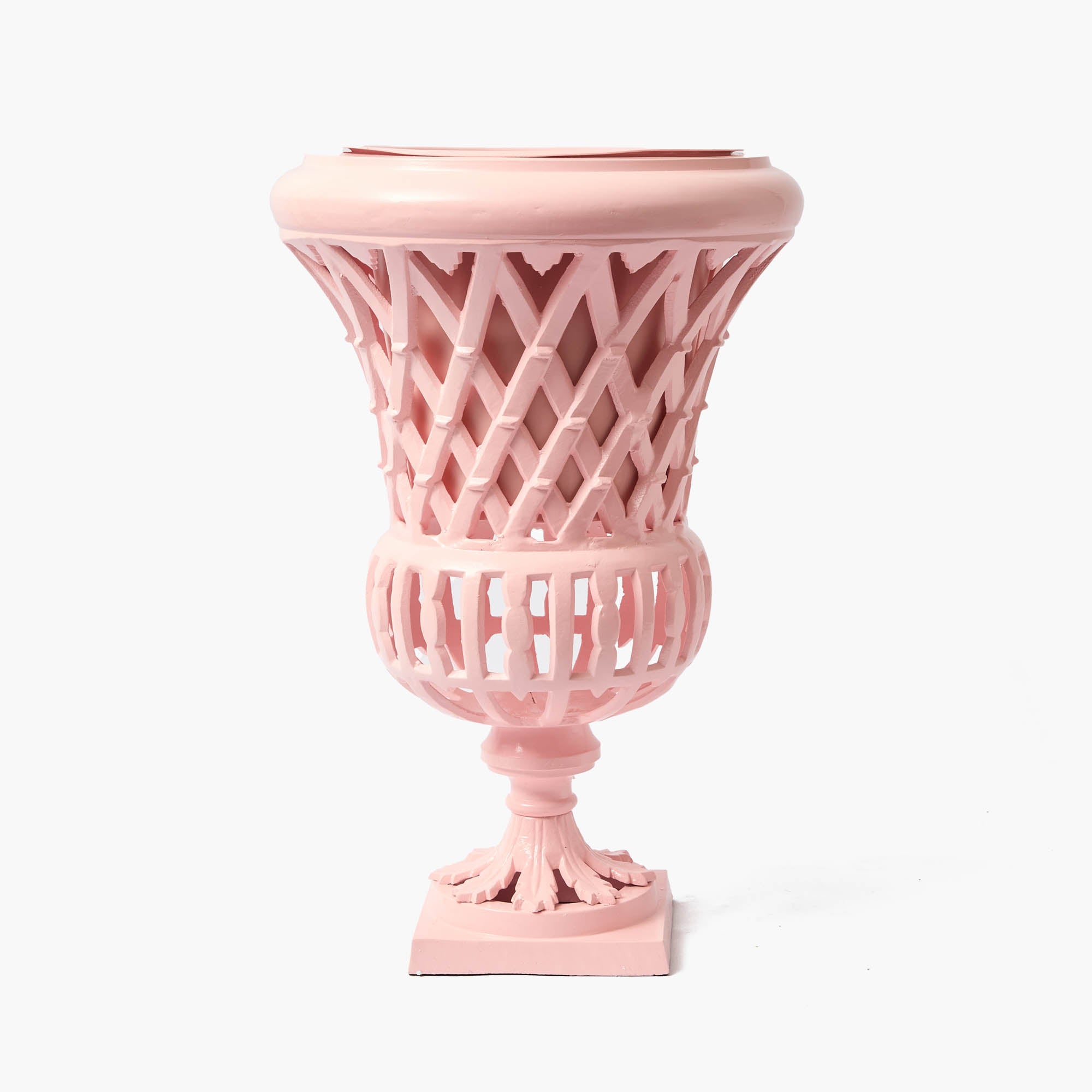 Adelaide Pink Lattice Urn