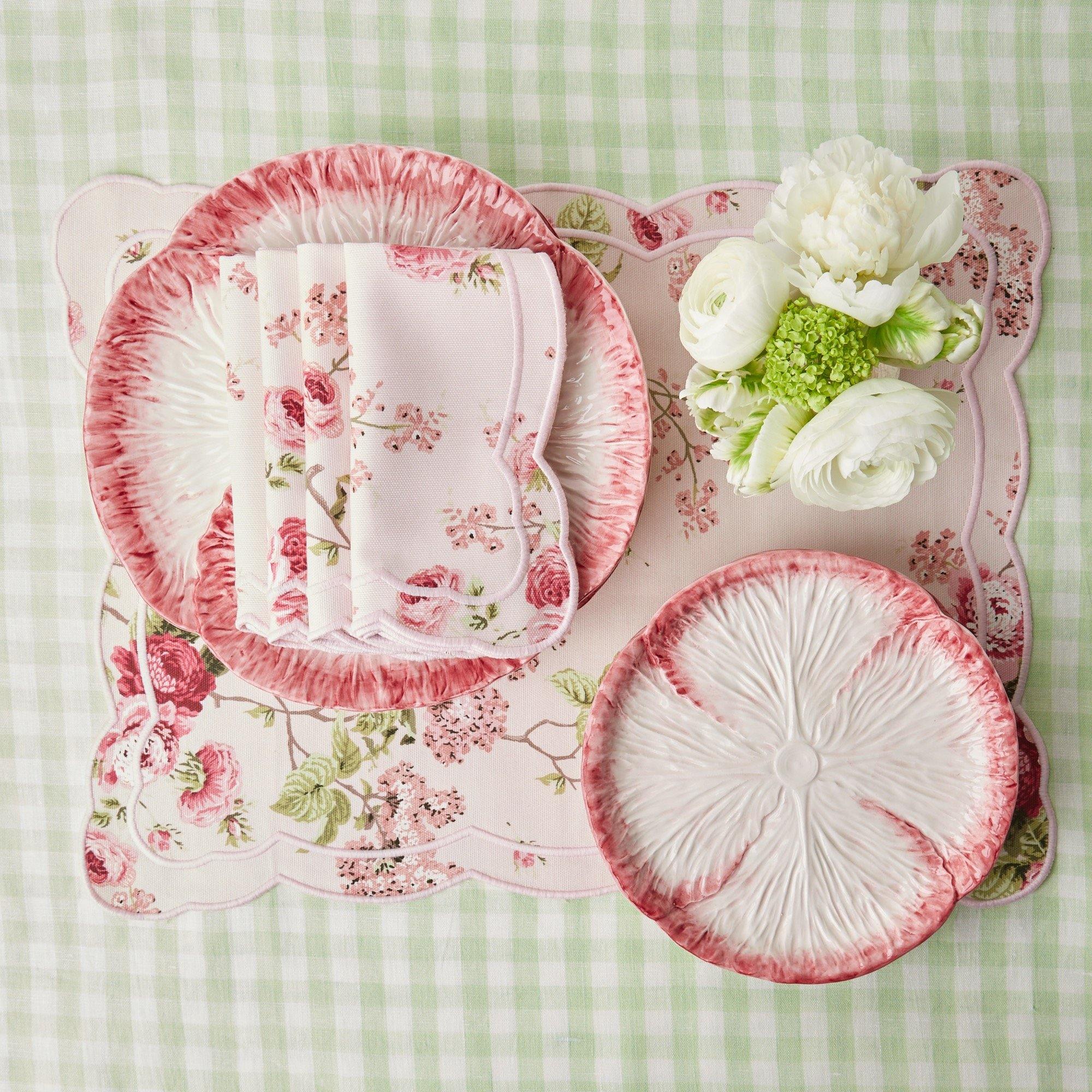 Pink Capri Lettuce Starter Plate - Mrs. Alice