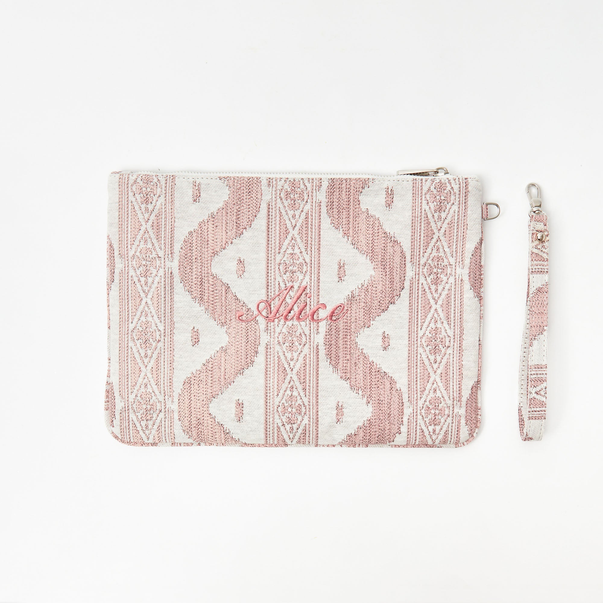 Pink Ikat Pochette