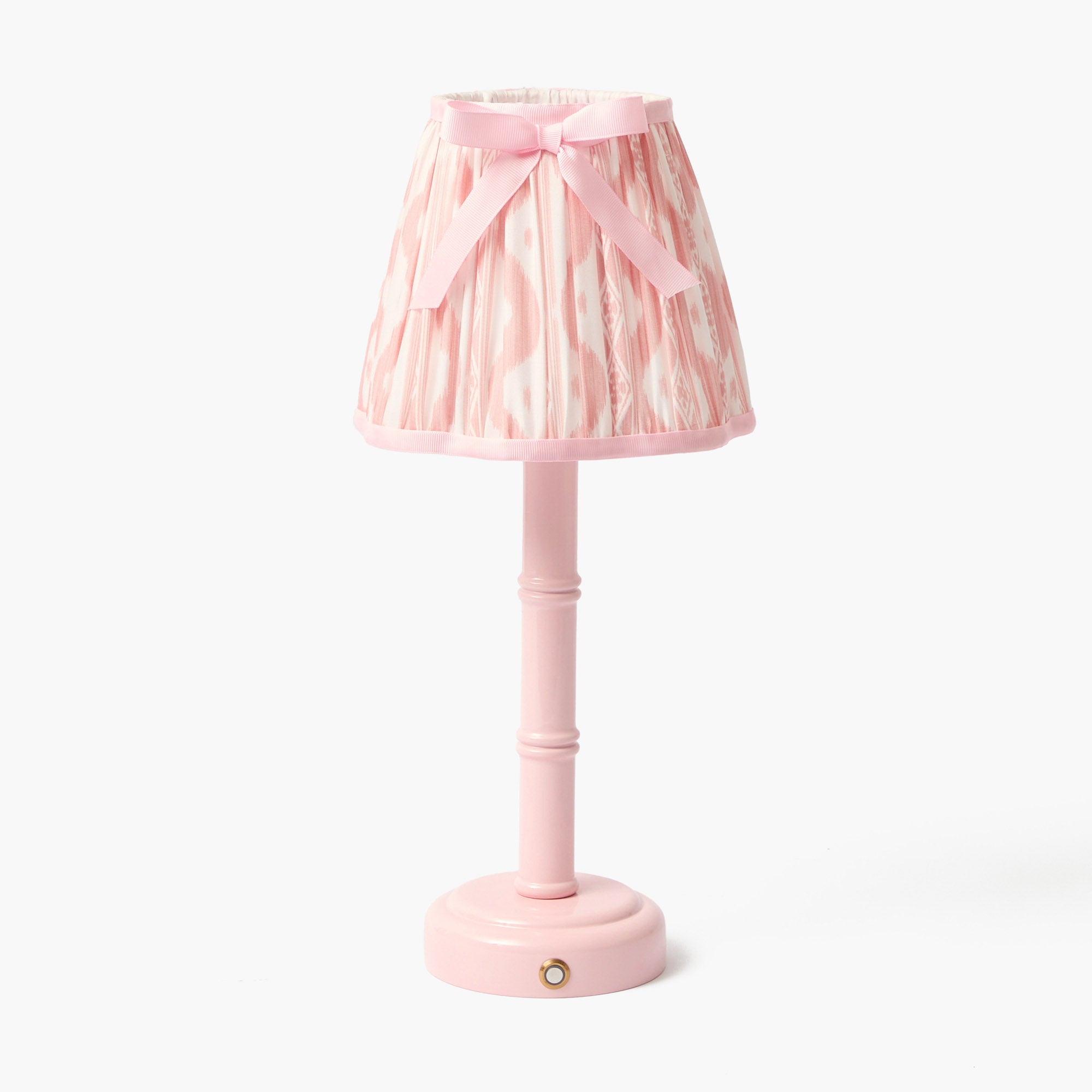 Pink Leonora Lacquer Rechargeable Lamp