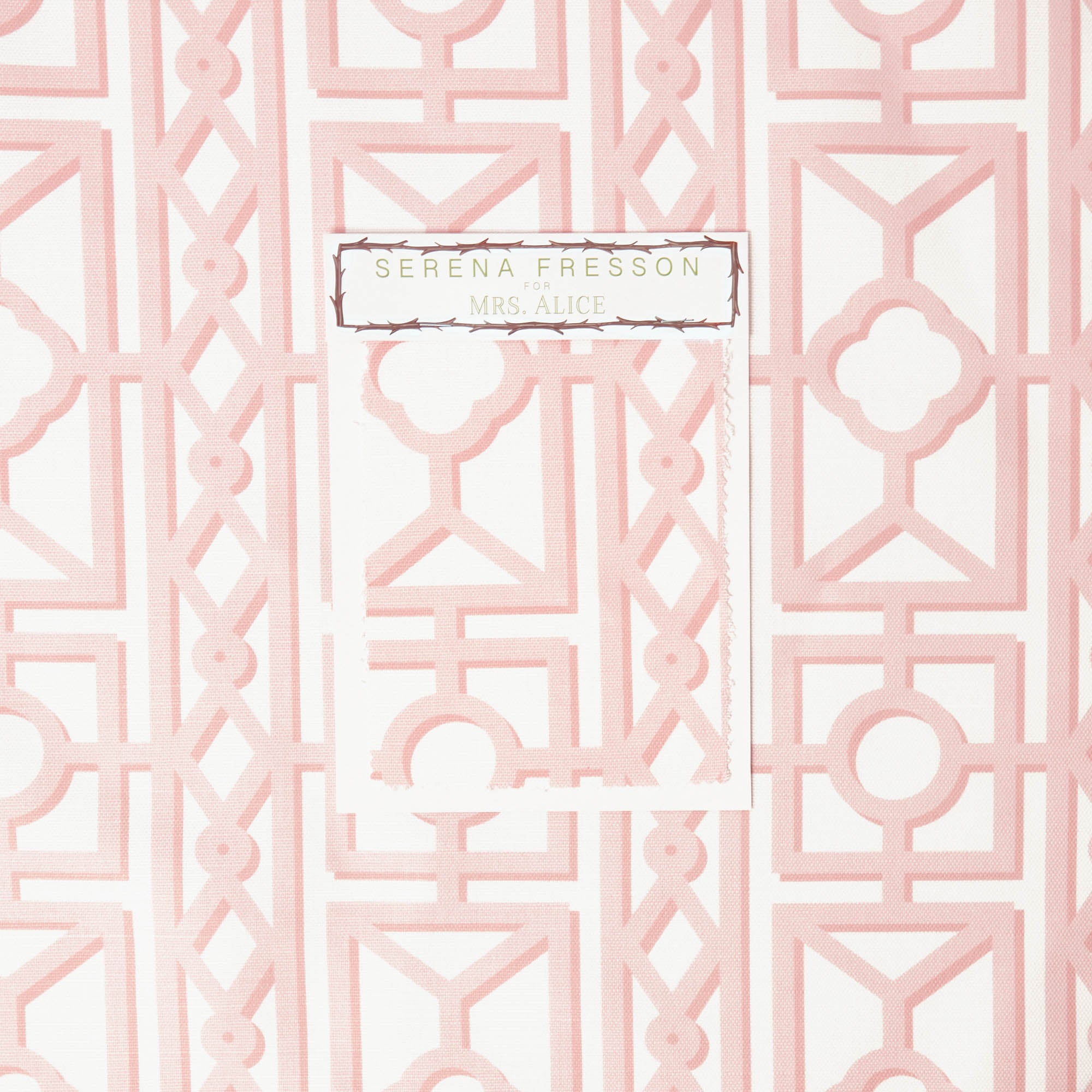 Pink Pavilion Fabric