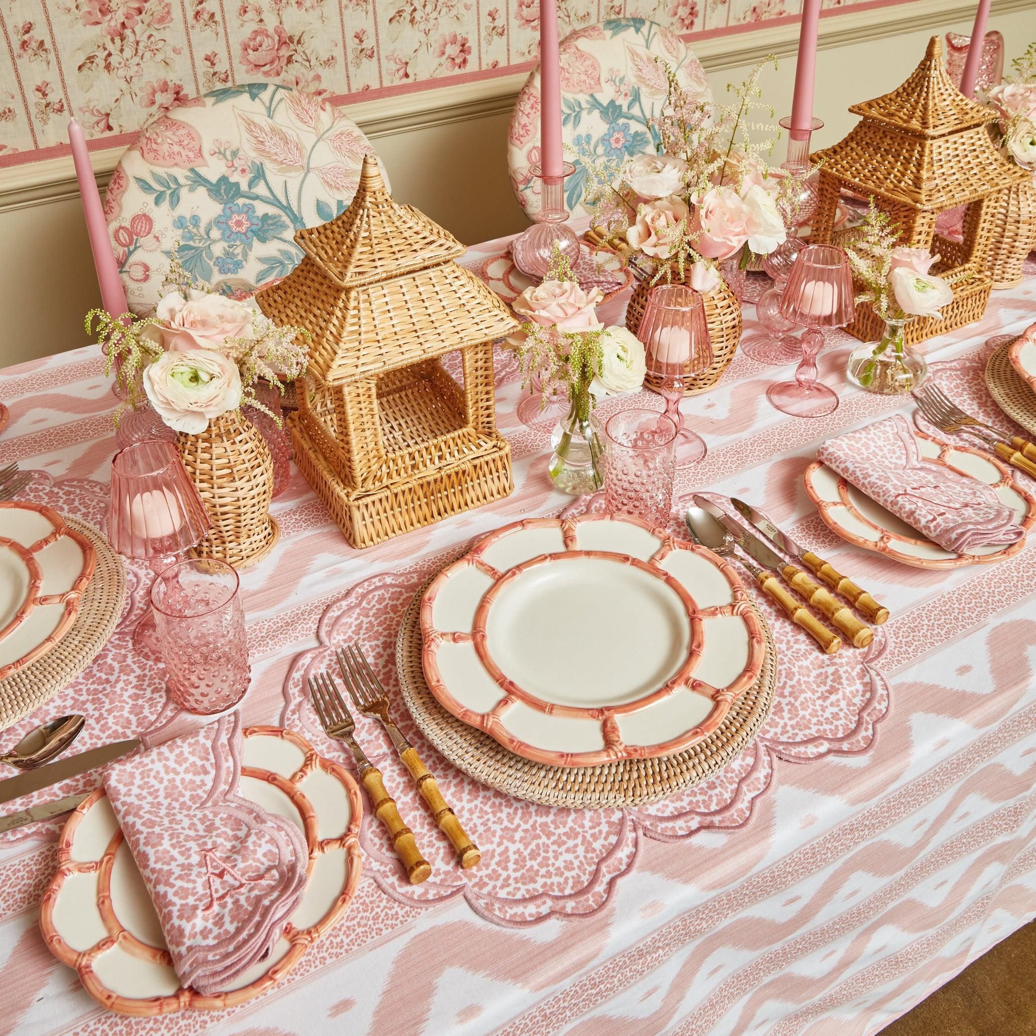 Pretty In Pink Candlescape - Mrs. Alice