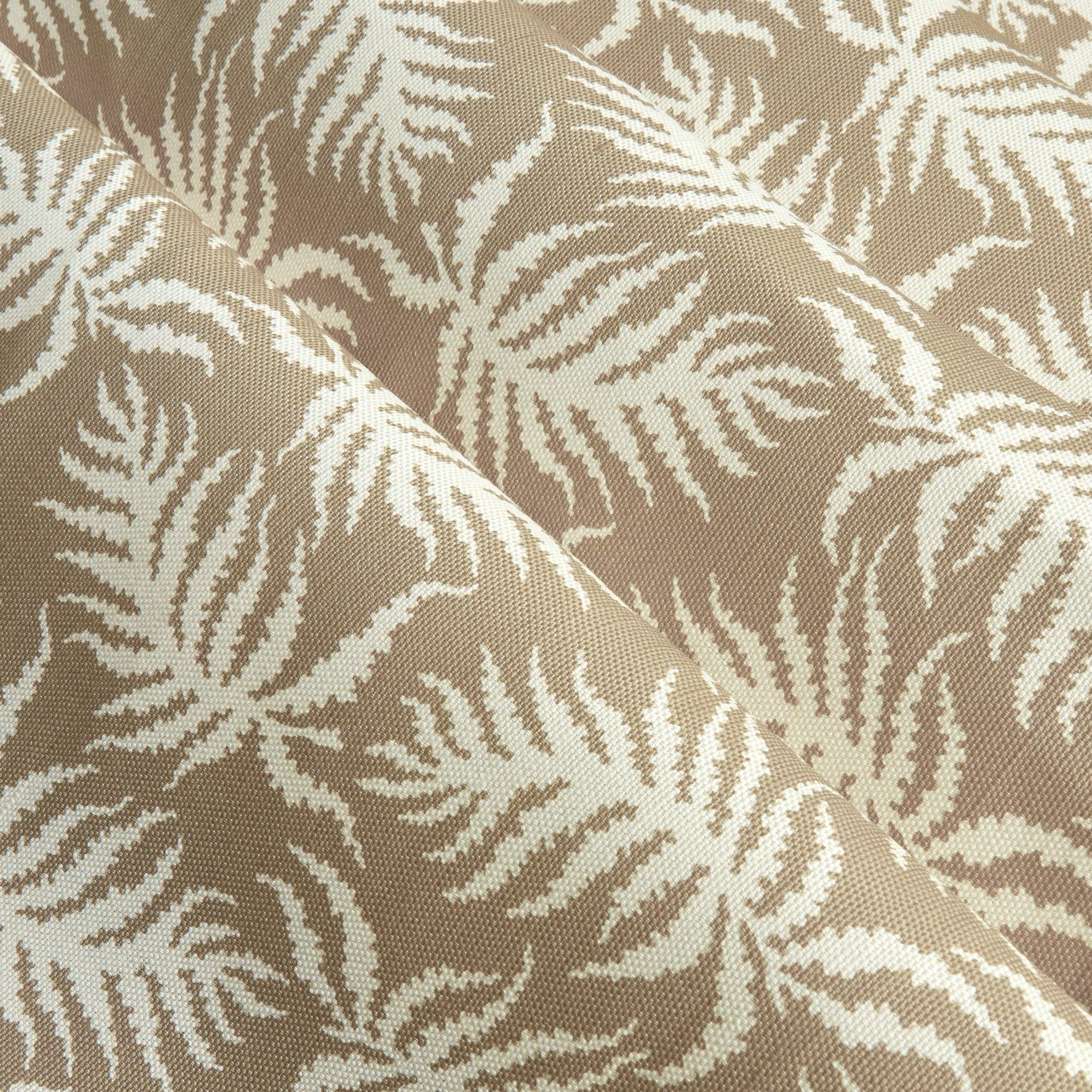 Putty Trailing Ferns Fabric - Mrs. Alice