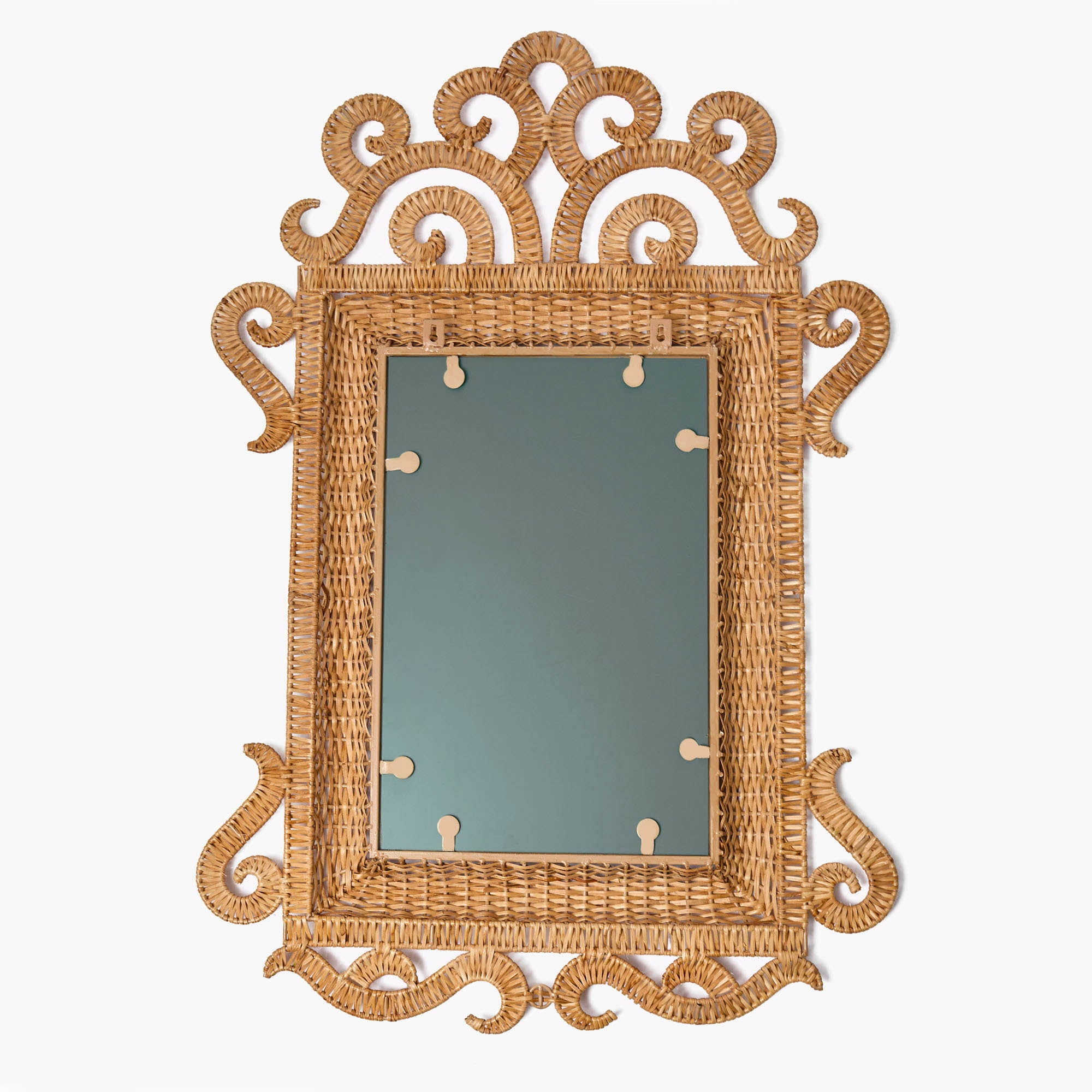 The Small Grand Rattan Mirror