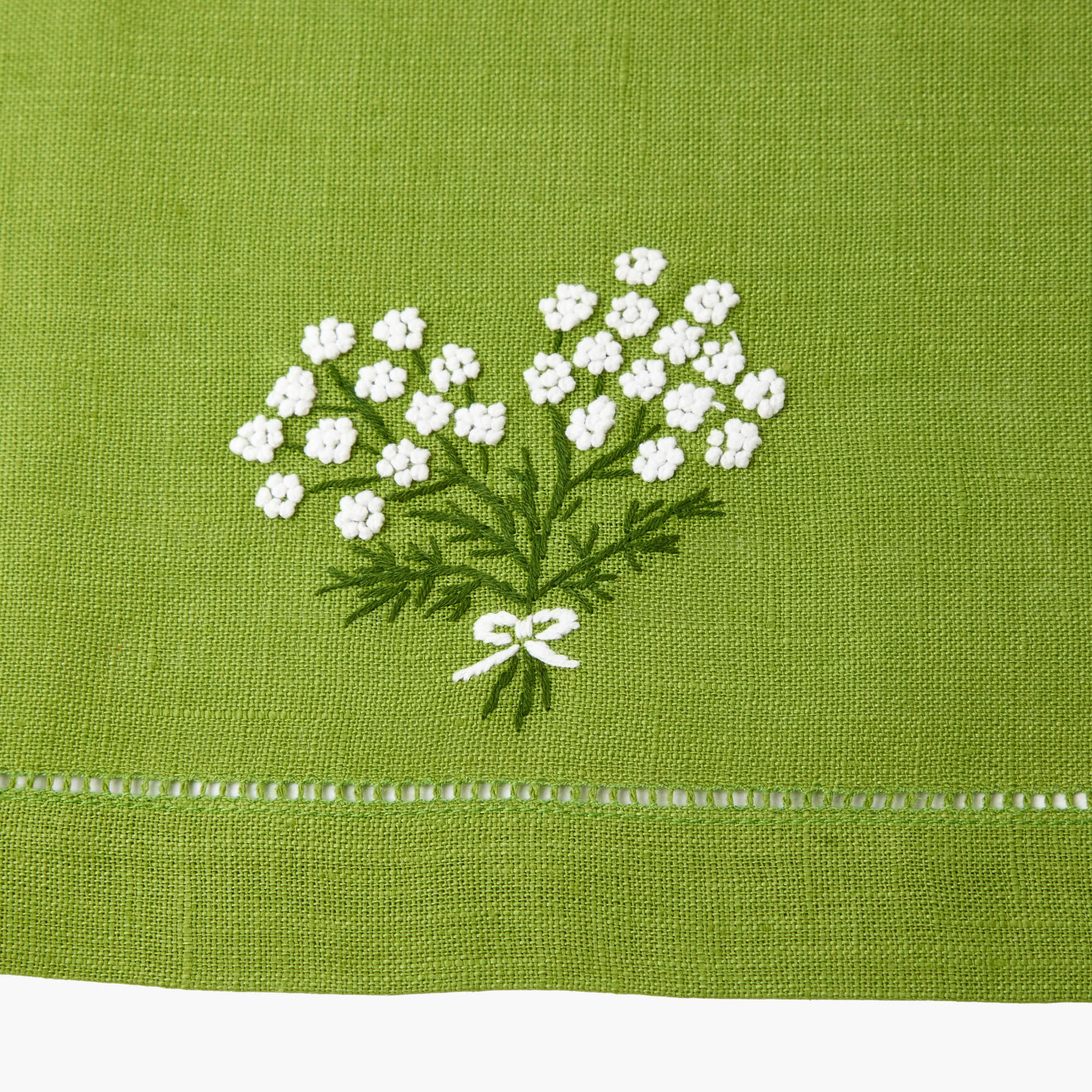 Eloise Green Placemats & Hydrangea Napkins (Set of 4)