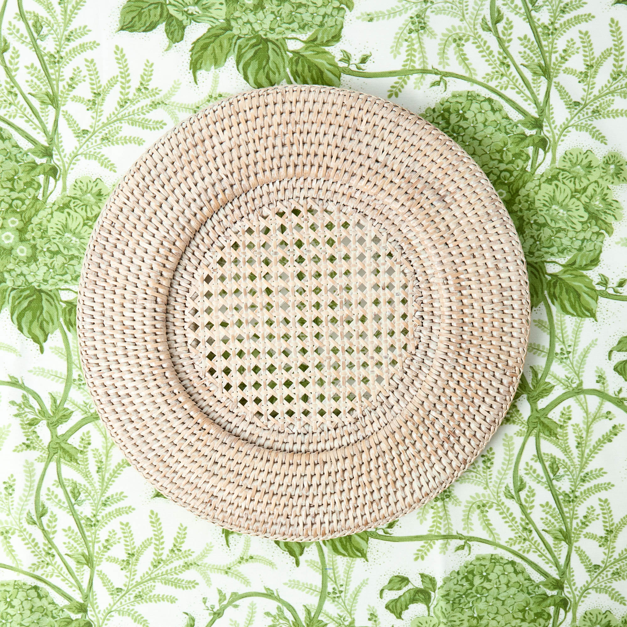 Natural Rattan Charger Plates (Set of 4)