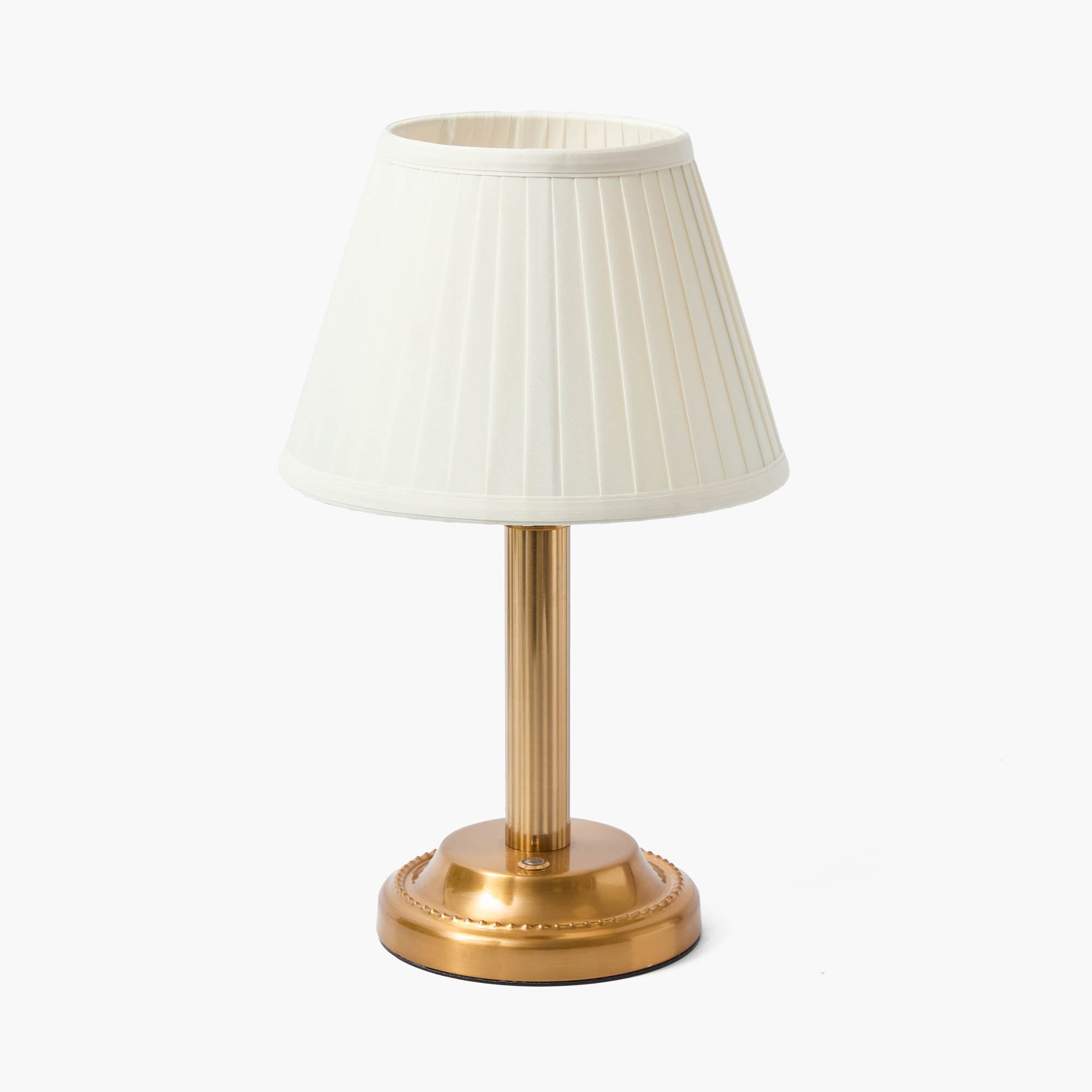 Cream Pleated Lampshade (22cm)