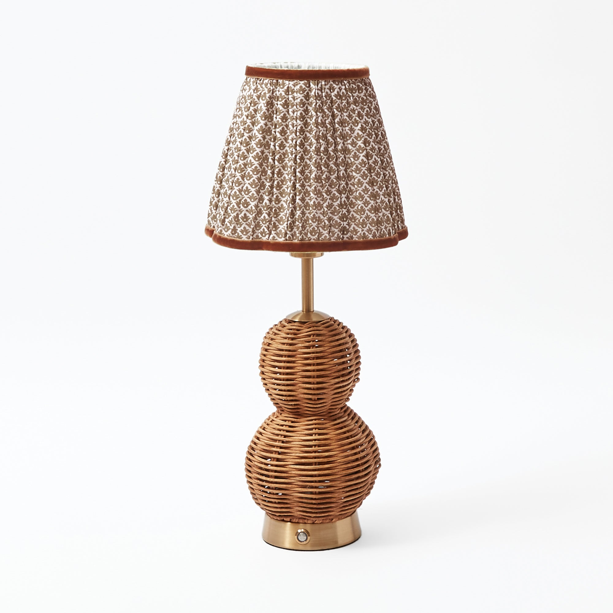 Rattan Bardot Rechargeable Lamp Stand