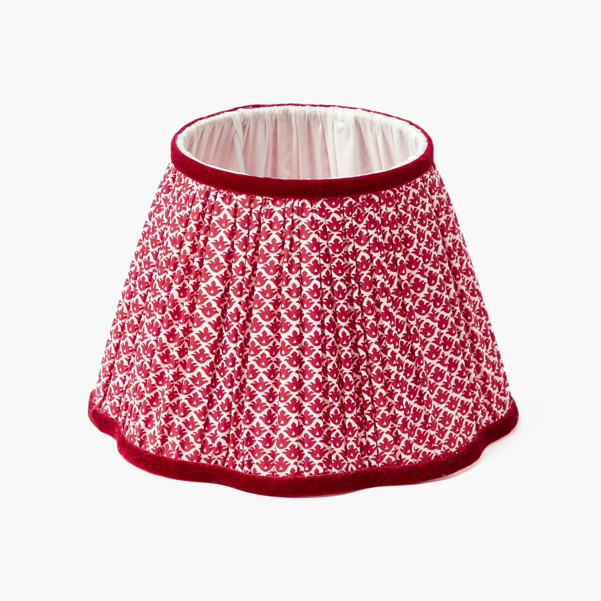 Red Lotus Lampshade (22cm)