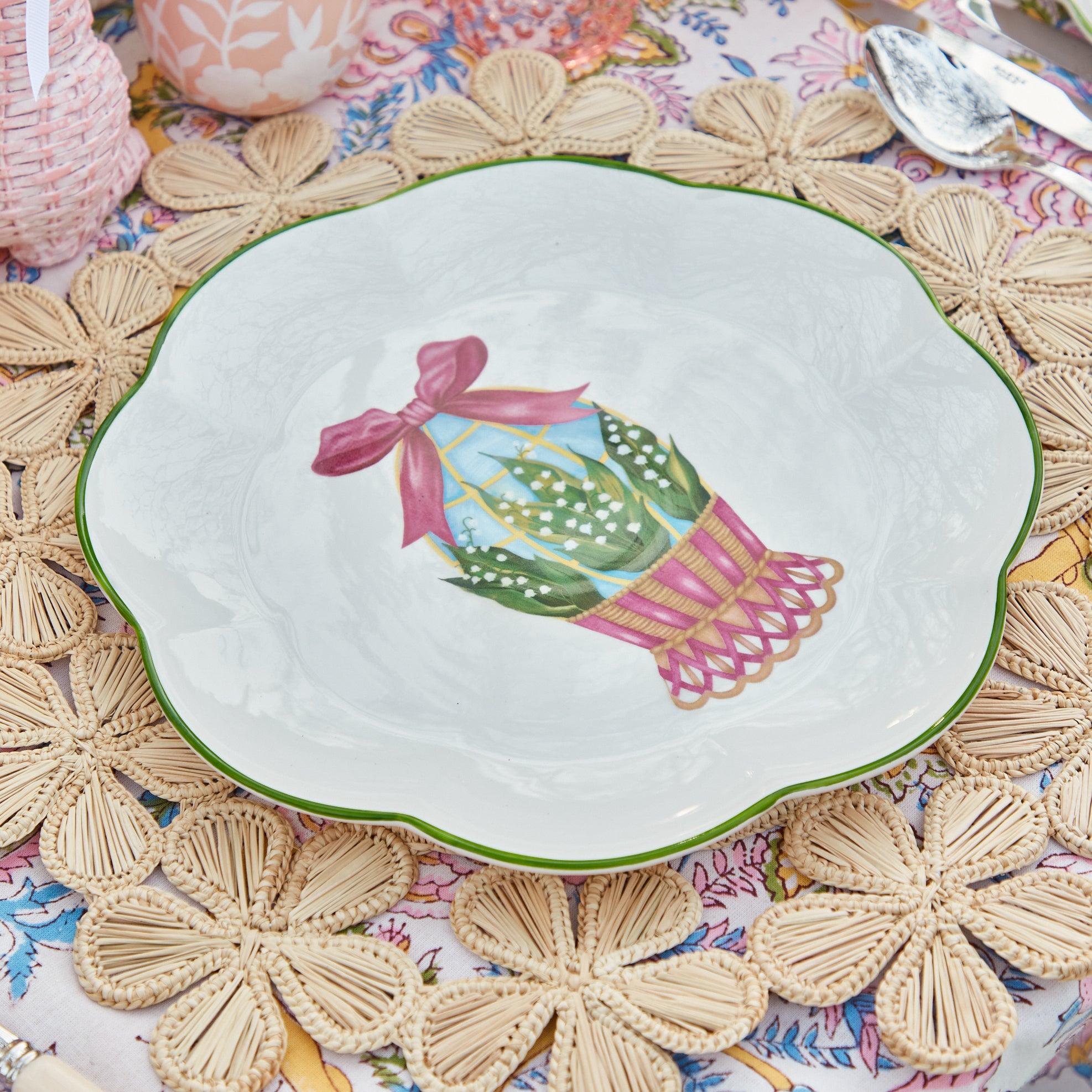 Easter shop ceramic plates