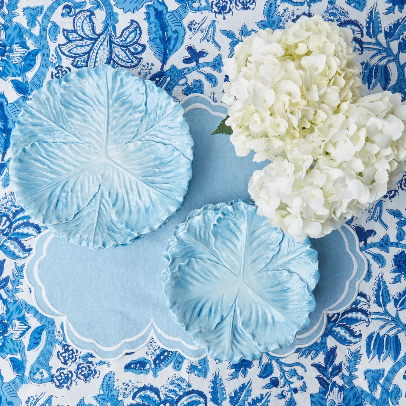 Serena Cornflower Blue Placemats (Set of 4) - Mrs. Alice