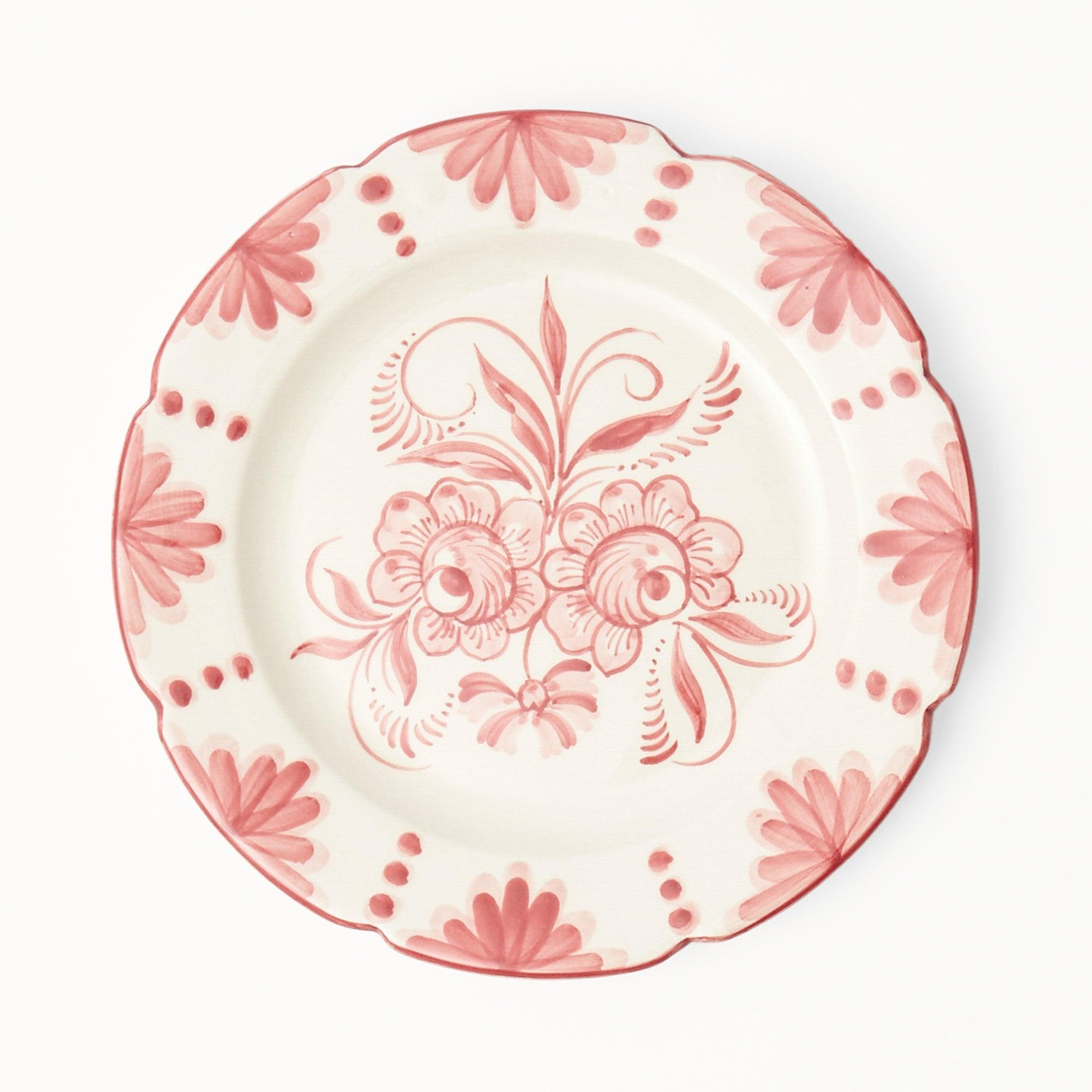 Seville Pink Gardênia Dinner Plate - Mrs. Alice