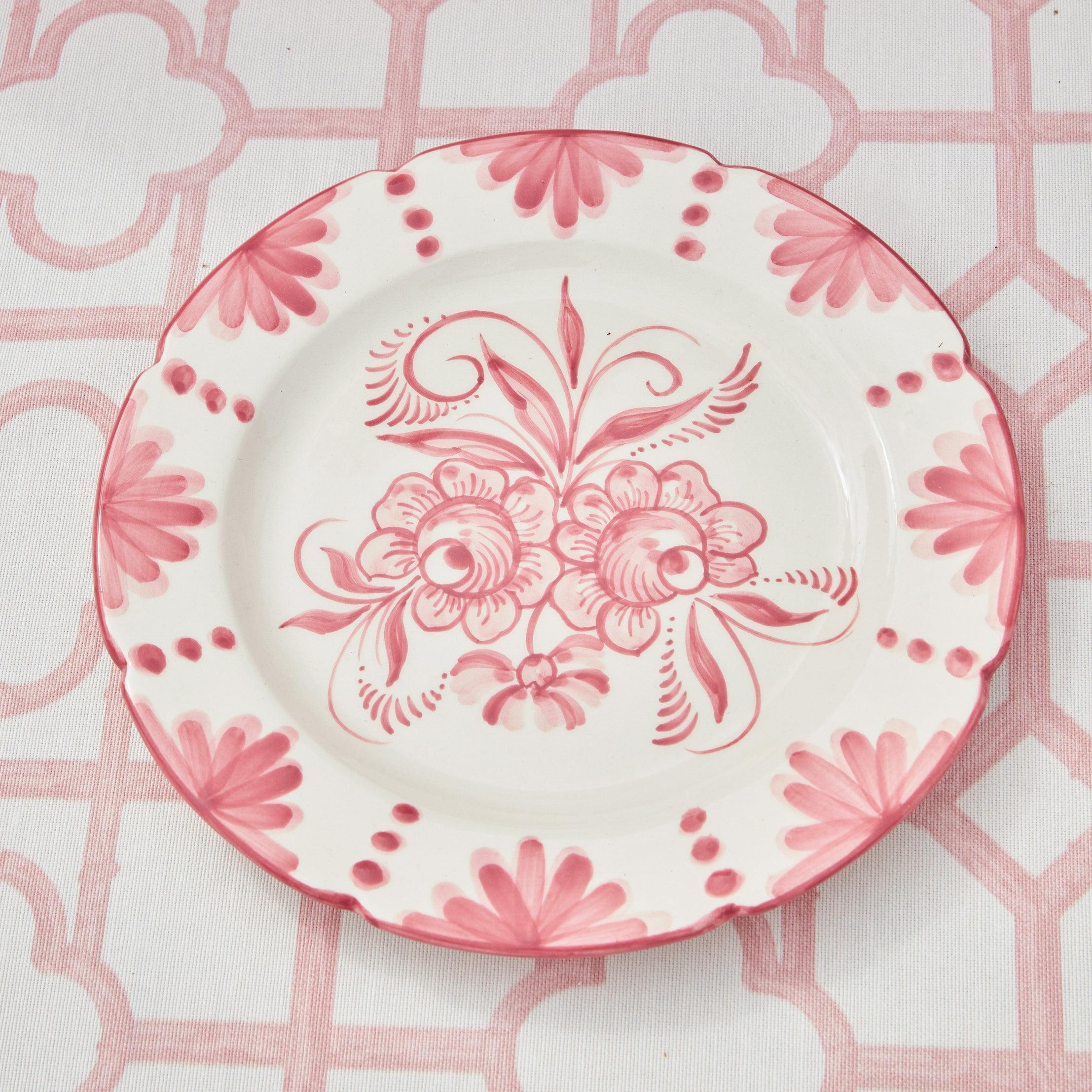 Seville Pink Gardênia Starter Plate - Mrs. Alice