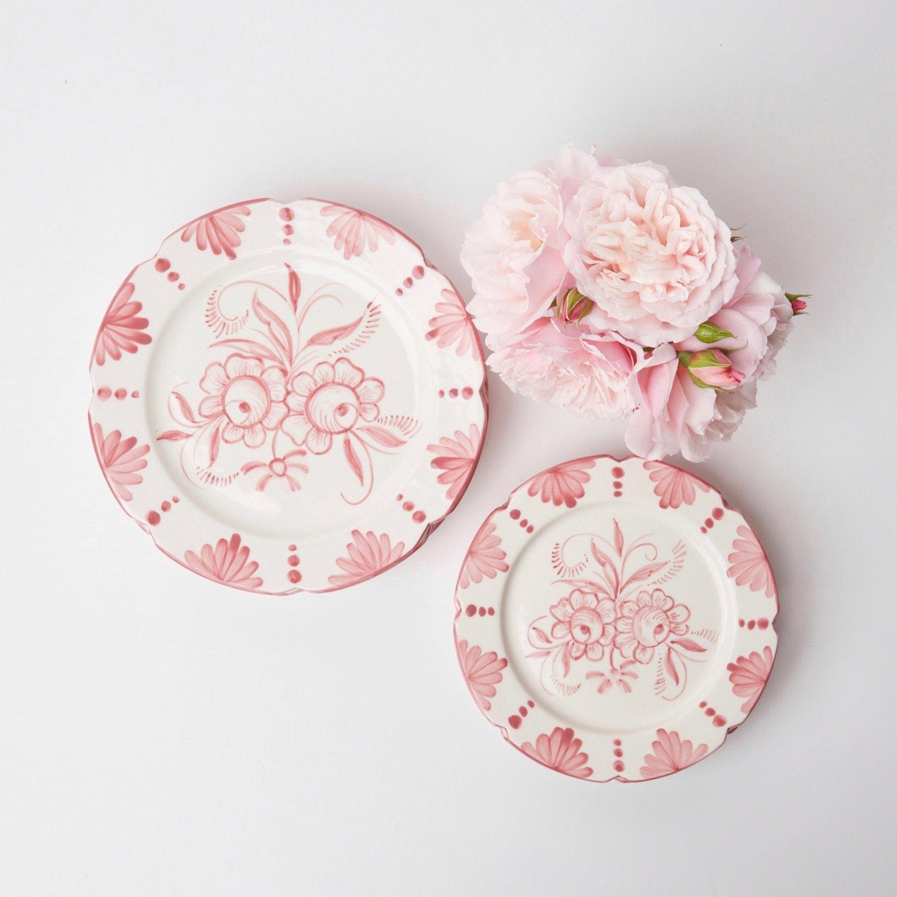 Seville Pink Gardênia Starter Plate - Mrs. Alice