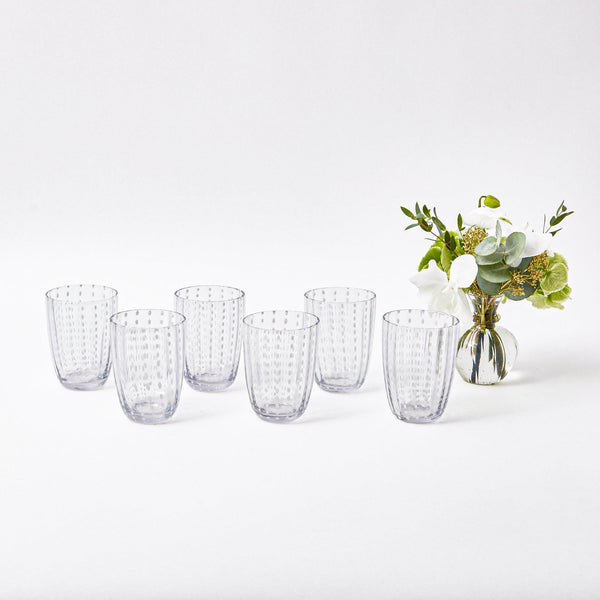 Blue Speckle Water Glasses (Set of 6) – Mrs. Alice