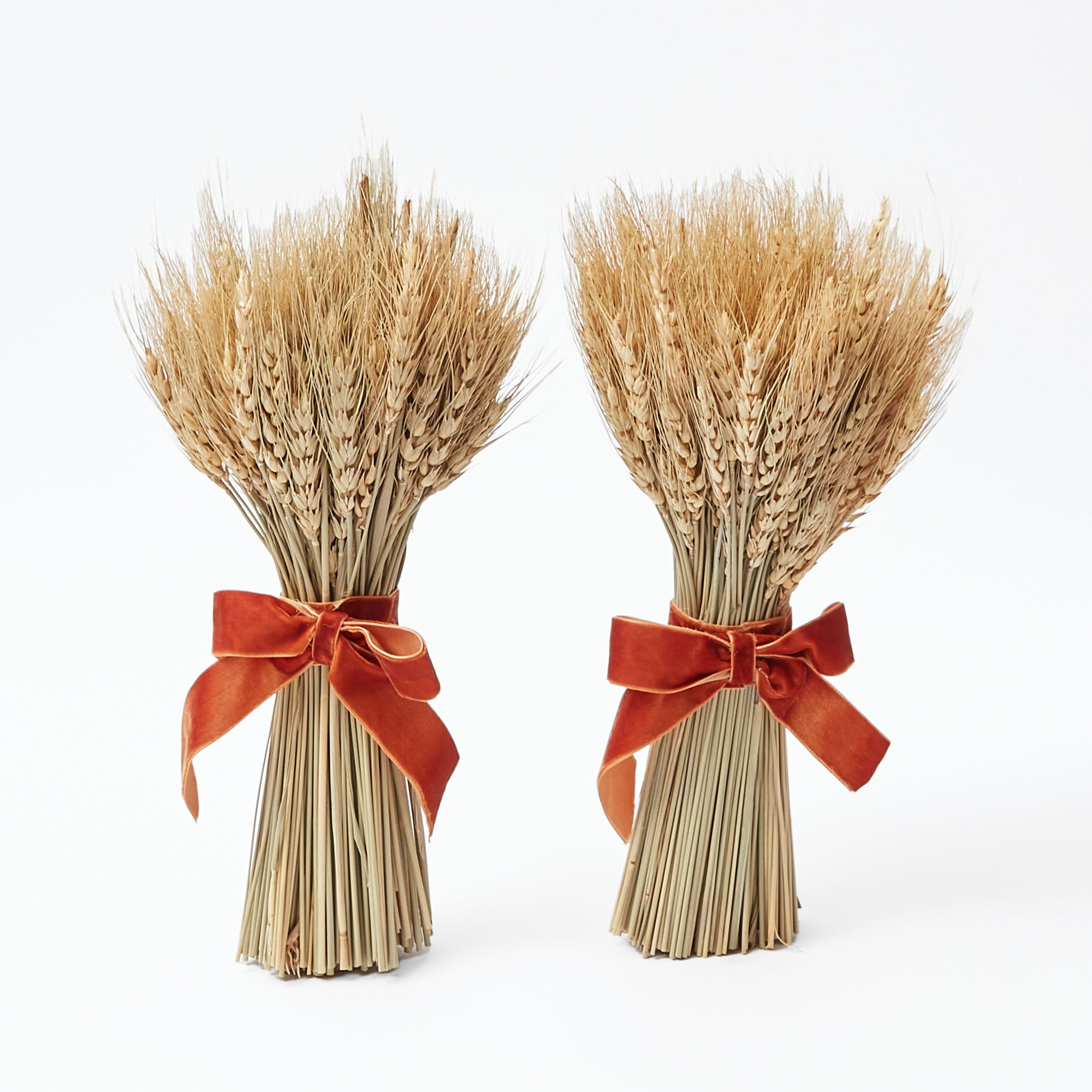 Elegant Tall Ribboned Wheat Sheaf for rustic chic.