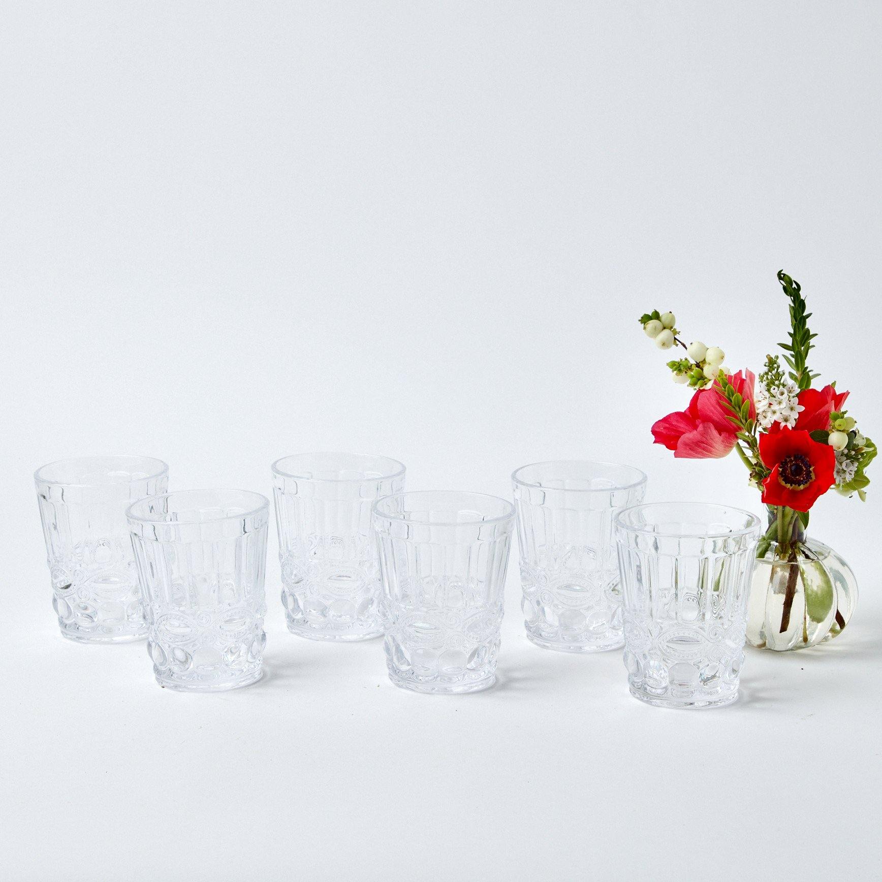 Venetian Glass Tumblers (Set of 6) - Mrs. Alice